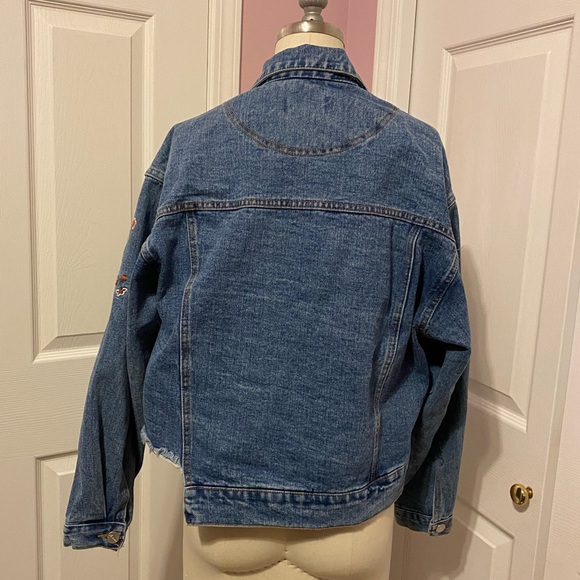 Floral jean jacket - Picture 4 of 4